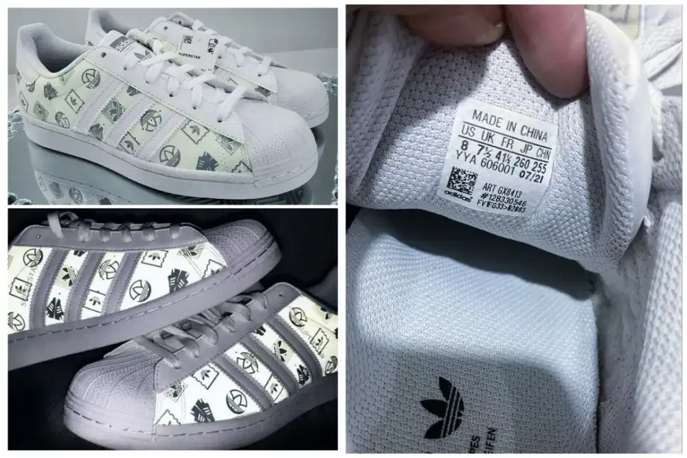 Adidas Superstar Glow in the Dark 4⅓ New