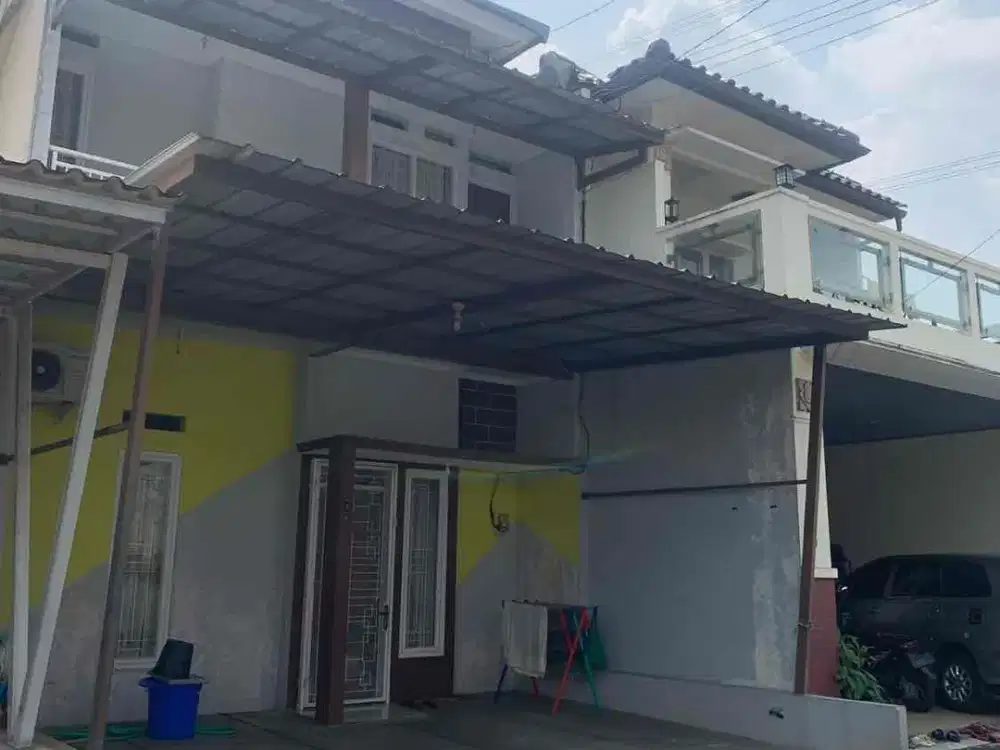 dijual rumah murah harga dibawah pasaran di cluster pesona muslim 1, tapos, depok