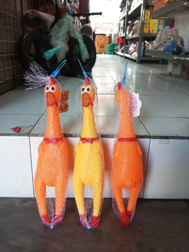 Mainan anak ayam penyet besar