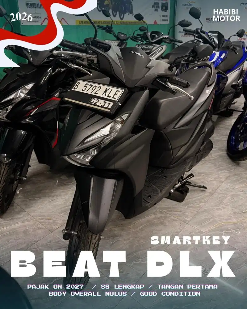 CASH KREDIT SPAYLATTER BEAT DELUXE SMARTKEY 2026 GOOD CONDITION