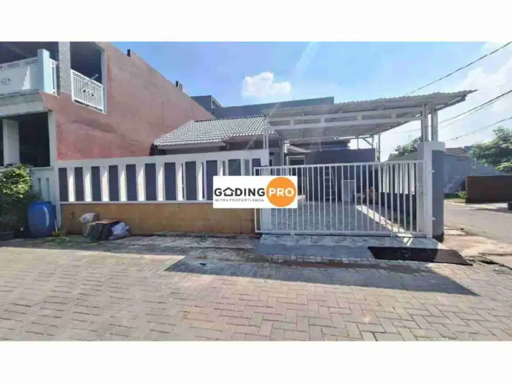 RUMAH 1 LANTAI SHM TAMAN JATISARI PERMAI BEKASI POSISI HOEK RAPI SIAP HUNI