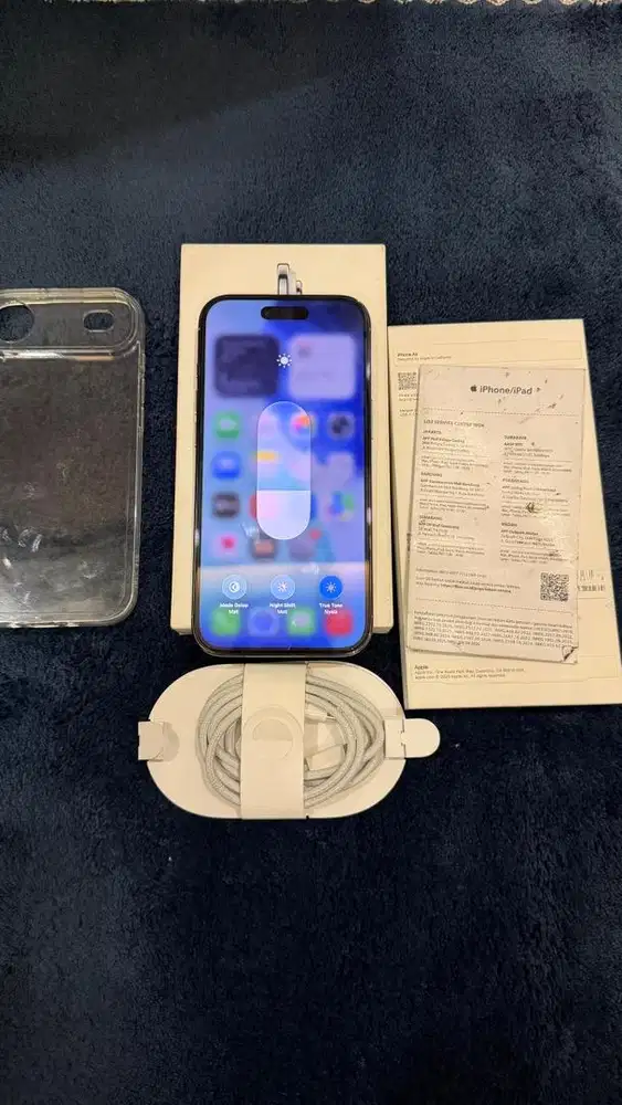 Iphone 17 Air 256GB Skyblue Resmi Ibox Mulus Lengkap