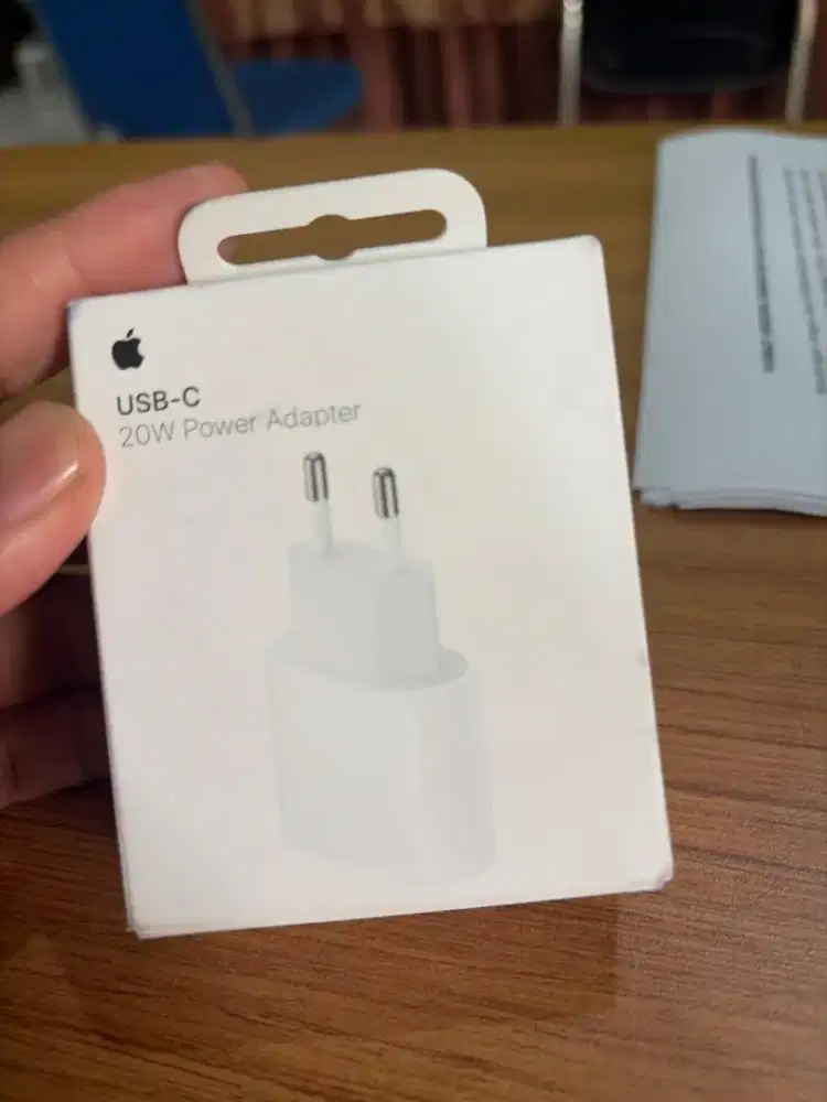 Kepala Charger Apple USB-C 20W Power Adapter Original / Mulus