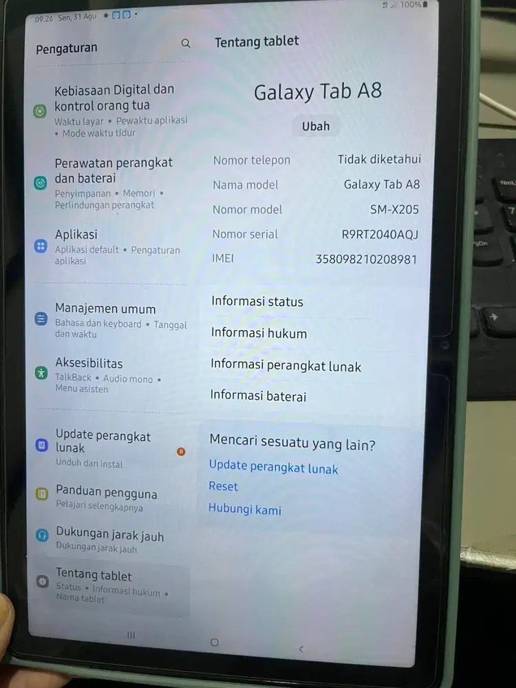 DIJUAL SAMSUNG GALAXY TAB 8