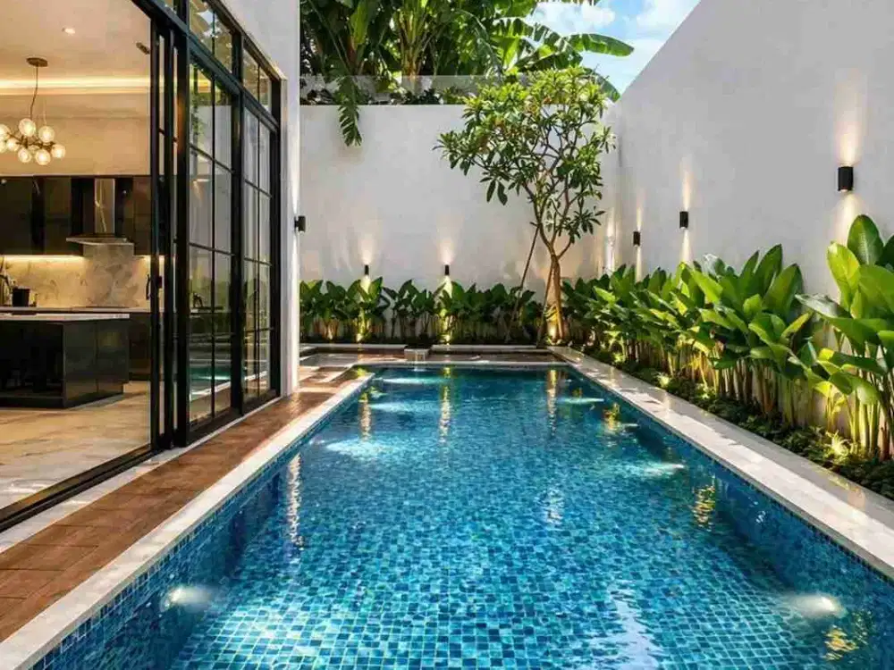 Rumah baru BEST PRICE 12.8 M modern interior Luas tanah 515 LB 400 ada kolam renang di cilandak jaksel dekat MRT