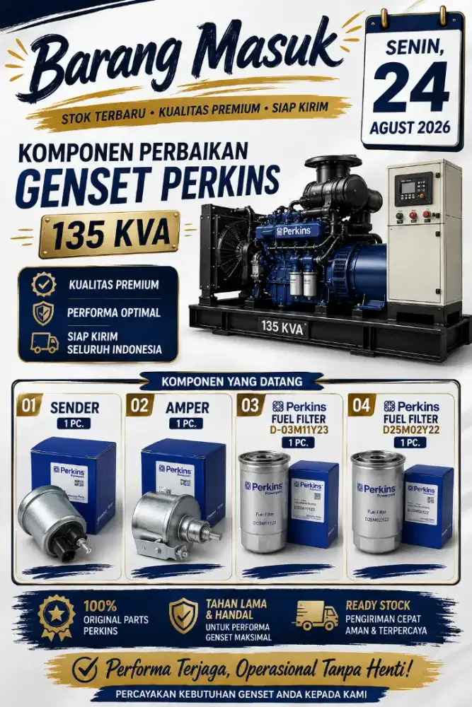 Terima Perbaikan Genset segala merek