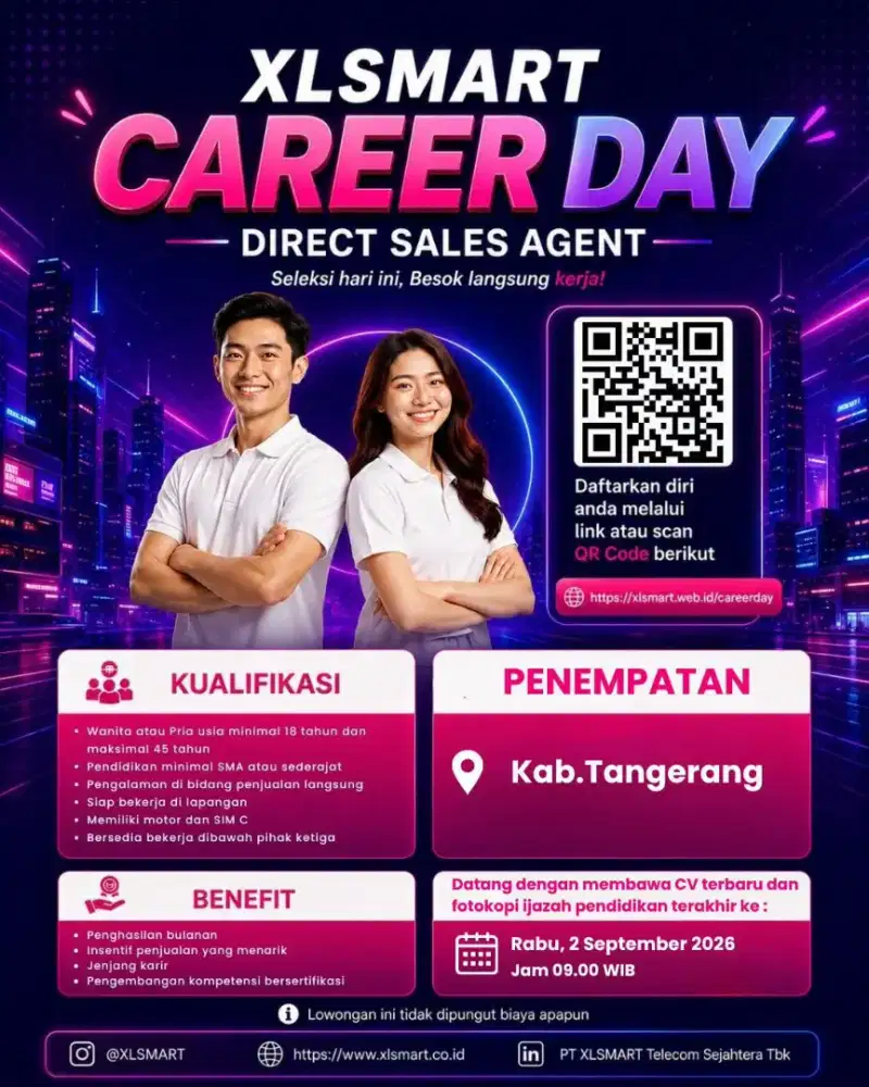 BUTUH CEPAT SALES WIFI XL LANGSUNG KERJA