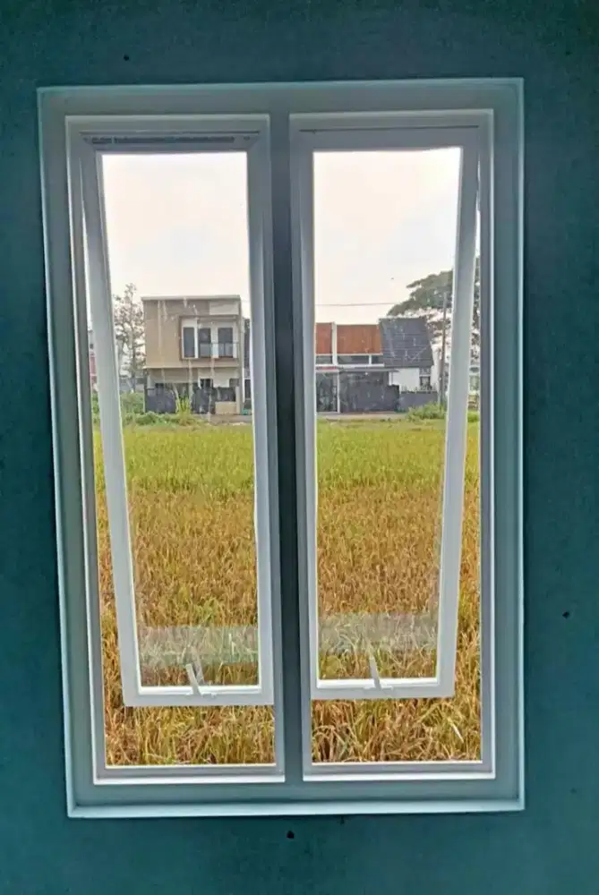 Jendela aluminium kaca