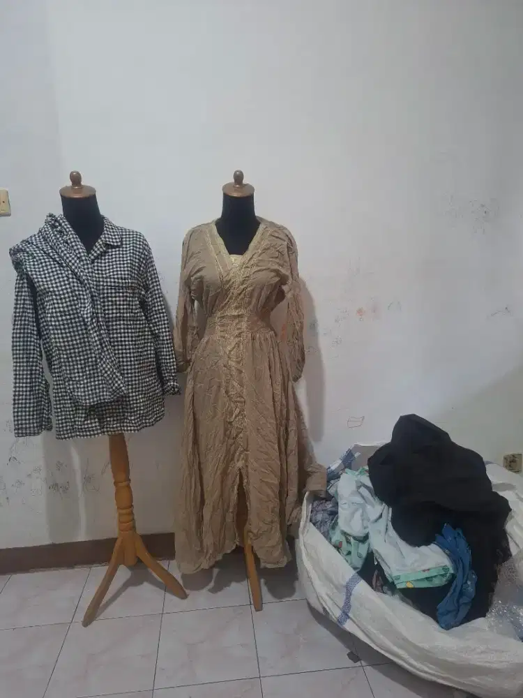 thrift dress vintage & baju tidur