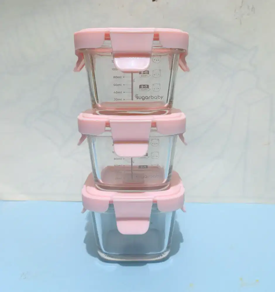 Sugar Baby Food Container Wadah Penyimpanan Makanan Bayi MPASI