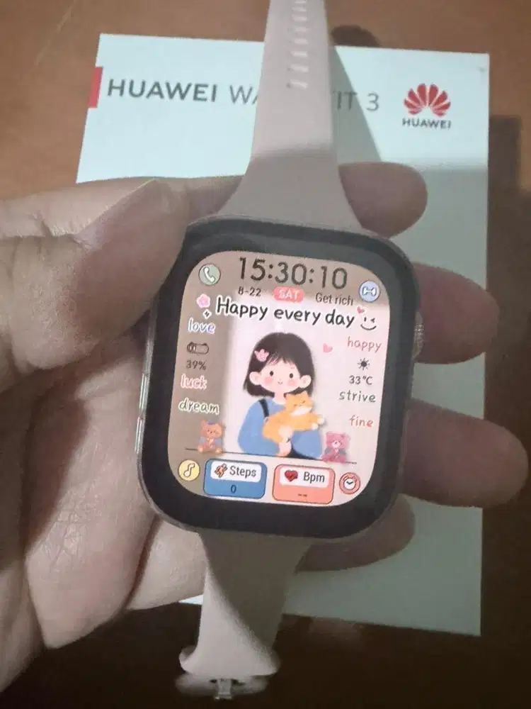 Smart Watch Huawei Fit 3 Istimewa Full set terawat