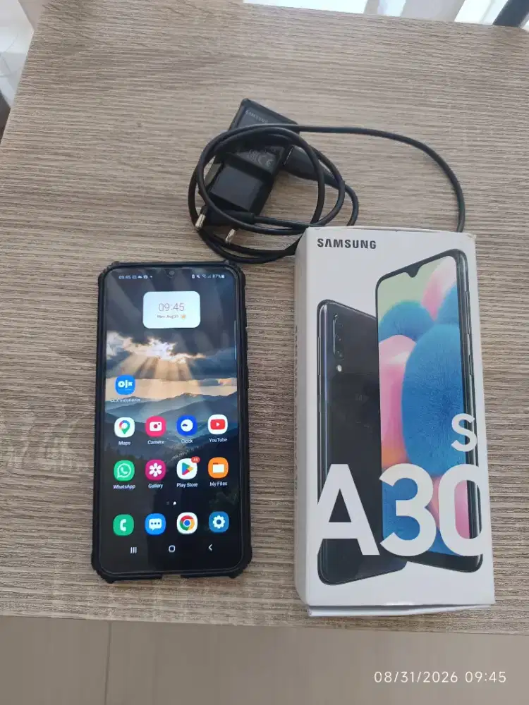 Samsung A30S hitam 4/64