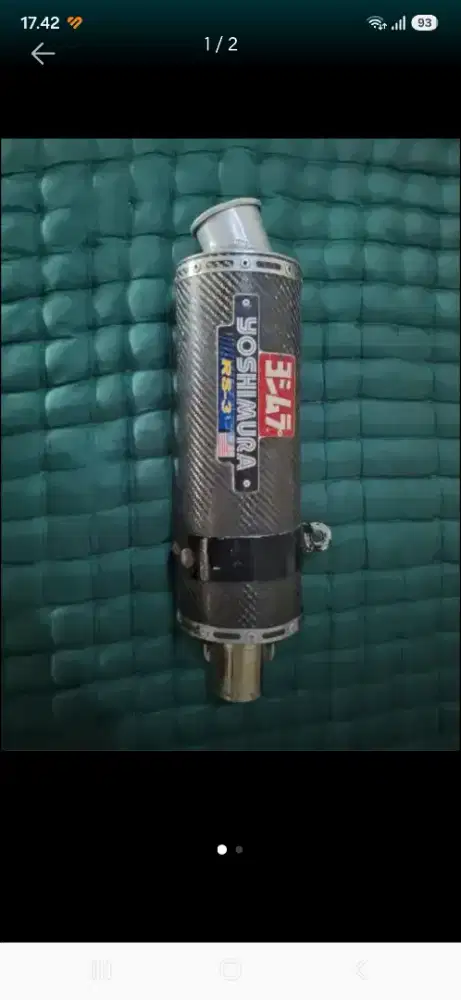 Selincer Knalpot Yoshimura Original Ex Moge