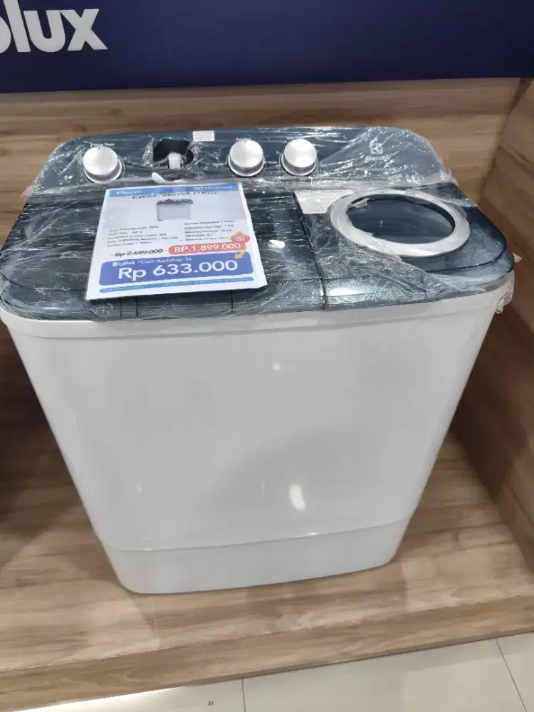 Promo Cicilan Mesin Cuci Electrolux tanpa DP syarat hanya KTP saja
