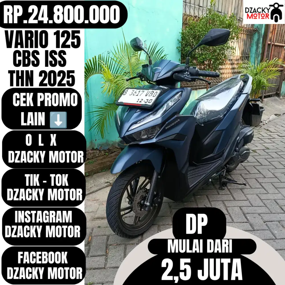 VARIO 125 CBS ISS 2025 SECOND LIKE NEW