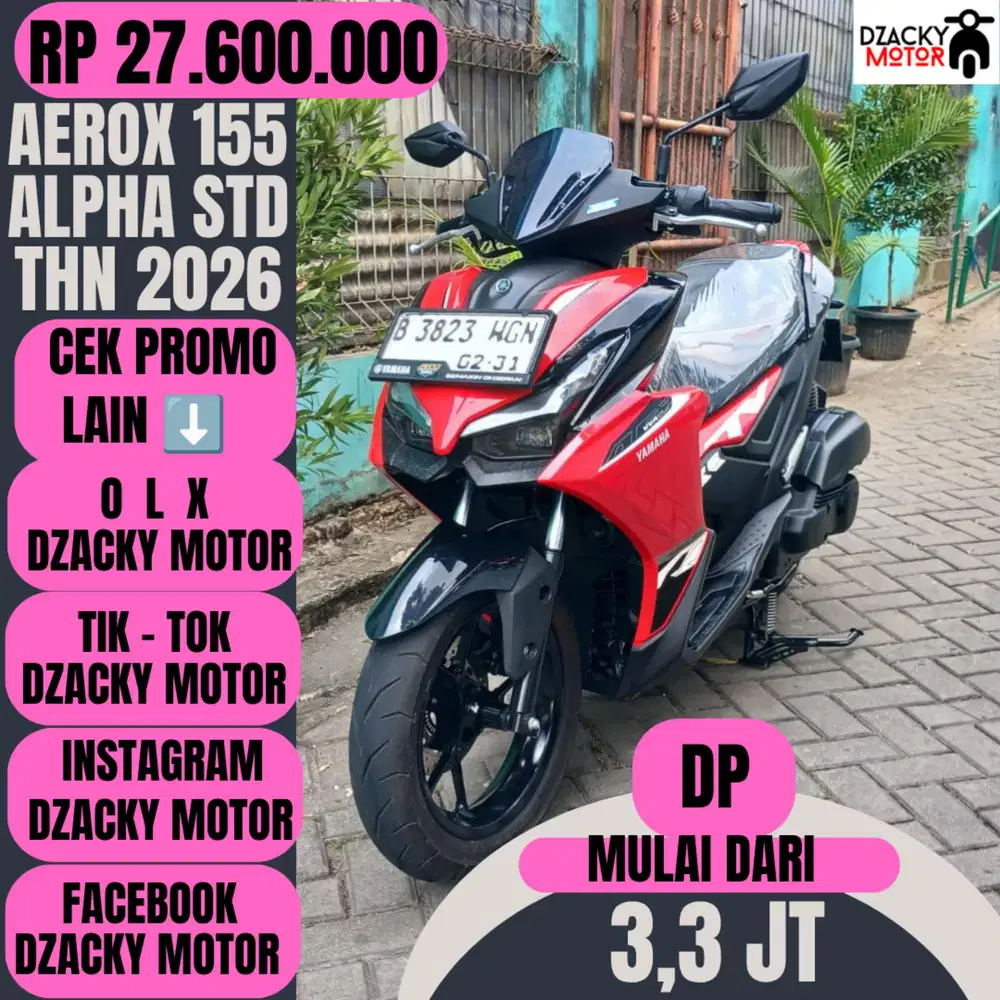 AEROX 155 ALPHA STANDART THN 2026