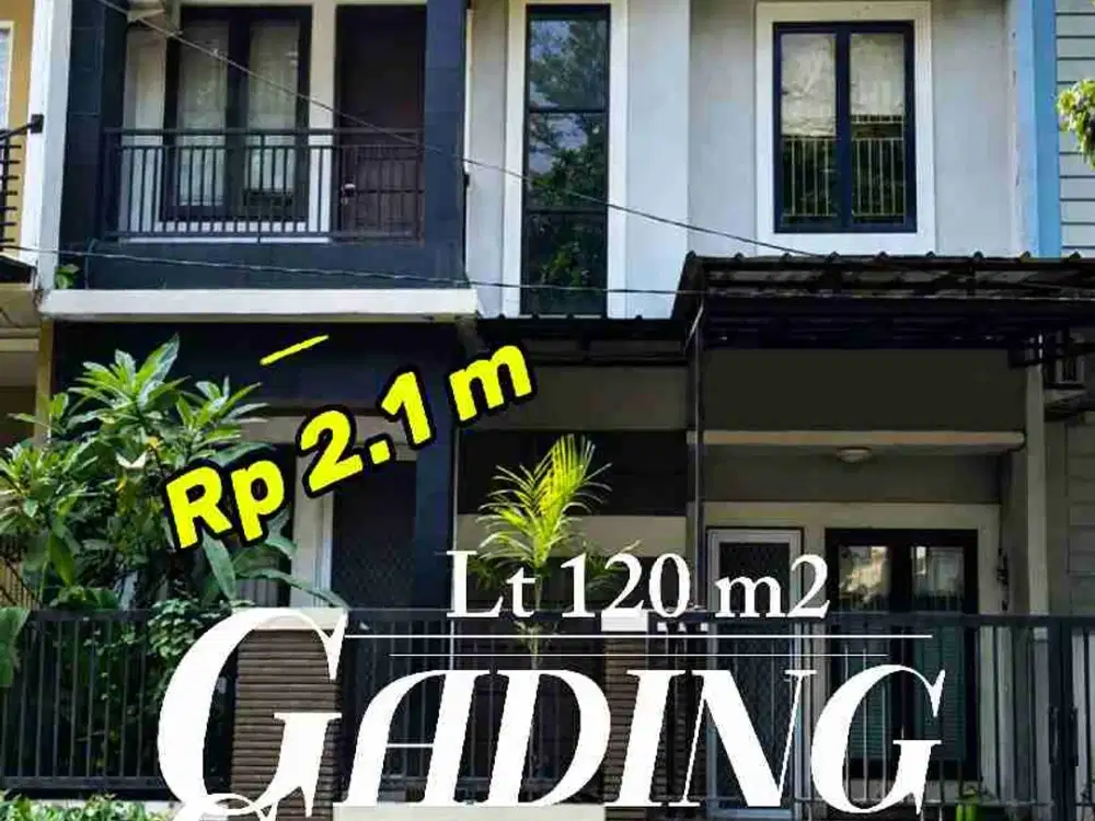 dijual murah rumah 4 kamar di angelonia gading serpong