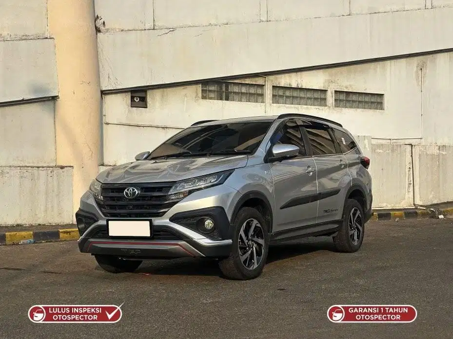 Toyota Rush S Trd 1.5 AT 2020 Silver Km 20rb Record Modif Camera 360