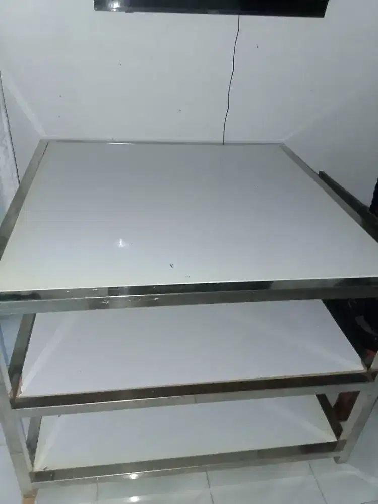 Meja Stainless 3 Susun