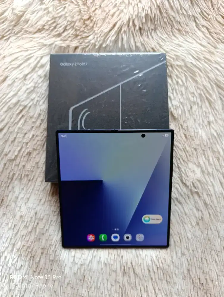 512GB Samsung Z Fold 7 Baru Fulset Galaxy Zfold7 Zfold Fold7 12/512 5G