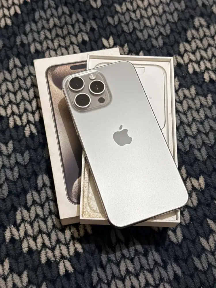 Iphone 15 promax 256gb natural titanium ibox