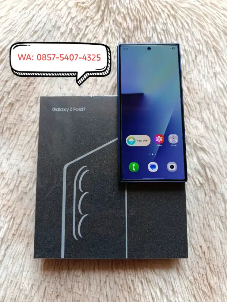 Samsung Z Fold7 512GB Fulset Resmi Galaxy Zfold7 Zfold Fold 7 12/512