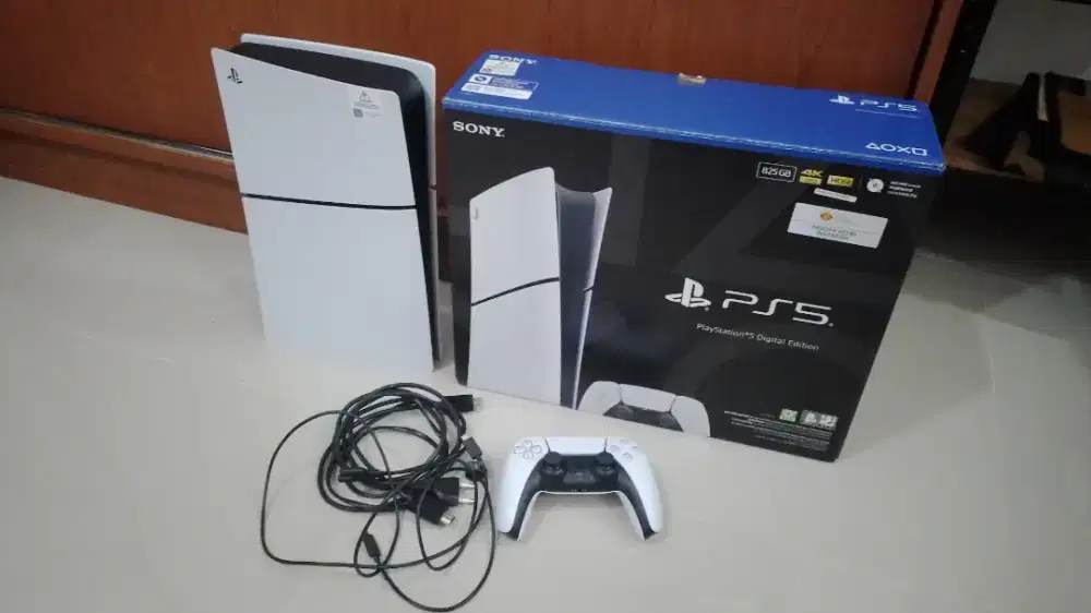 Sony PS5 Slim Digital Playstation 5 fullsett