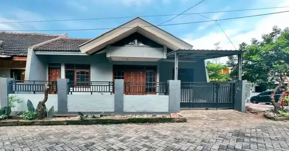 Rumah dijual 1 lantai siap huni taman bukit asri sambiroto