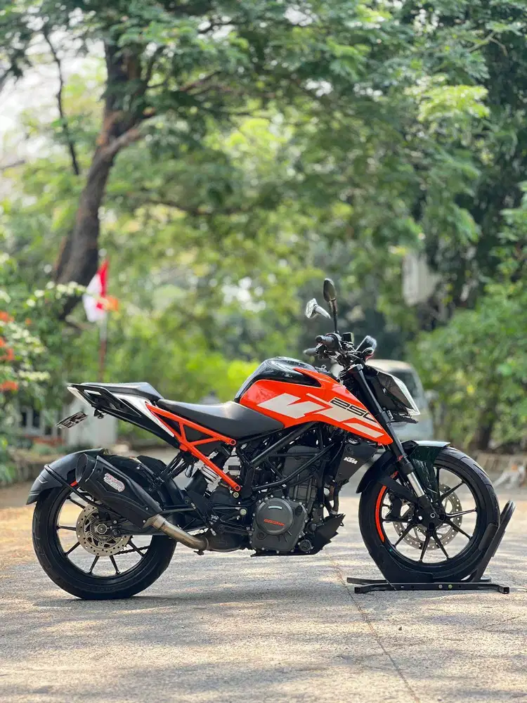 KTM DUKE 250 ABS 2019 ORANGE KM LOW PAJAK ON SIAP RIDING