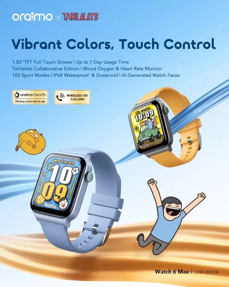 Oraimo Watch 6 Max (OSW-8001N)