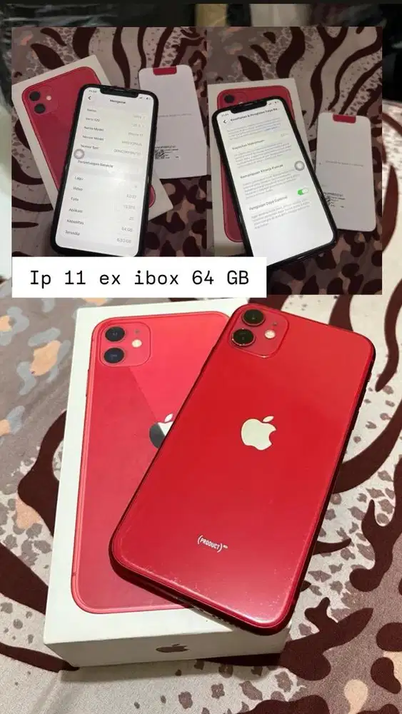 iphone 11 64GB ex ibox