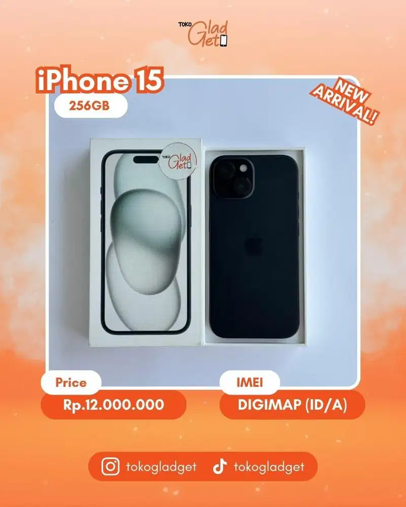 iPhone 15 Basic 256 Gb ex IBOX/DIGIMAP