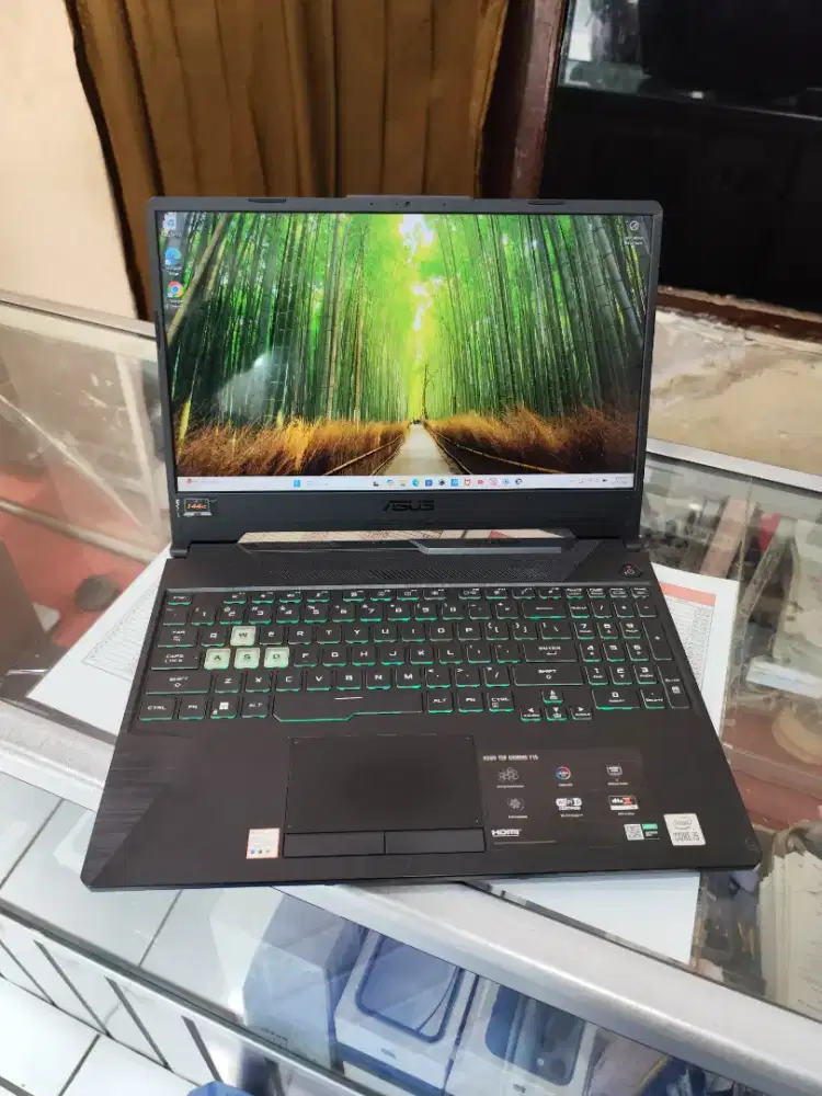 Asus Tuf F15 FX505LHB Gaming grafis