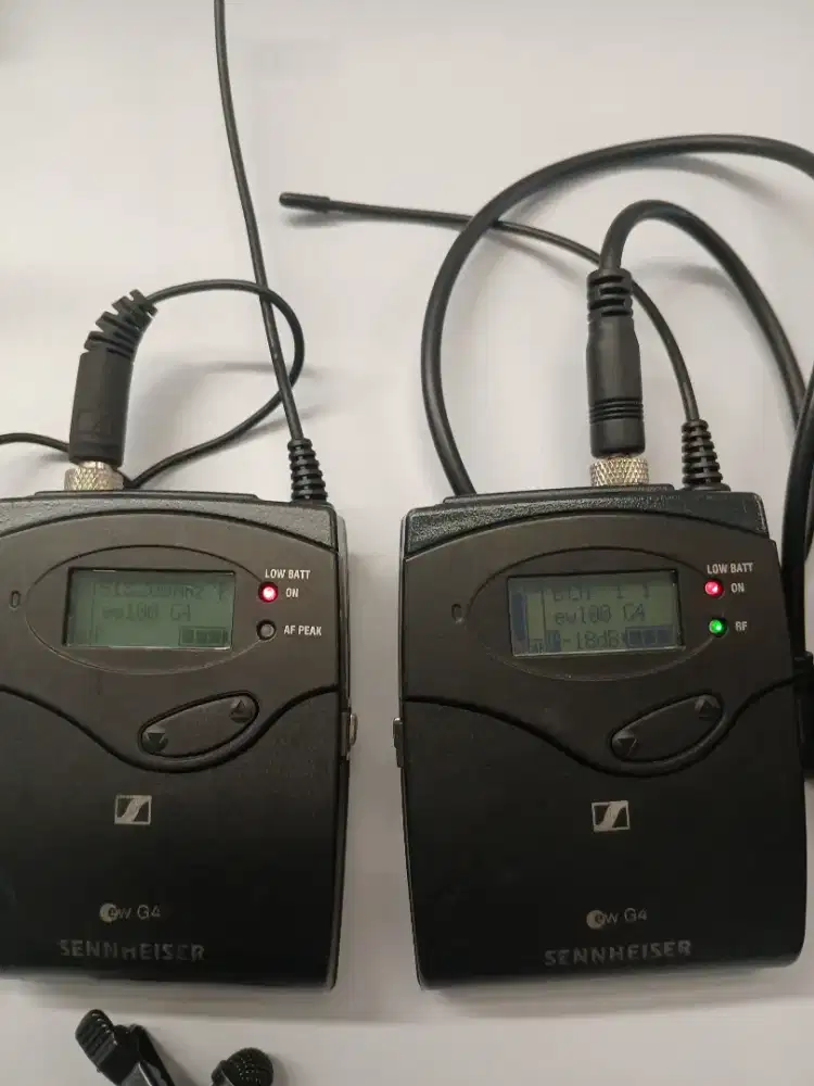 Clip on sennheiser EW 122P G4 wireless