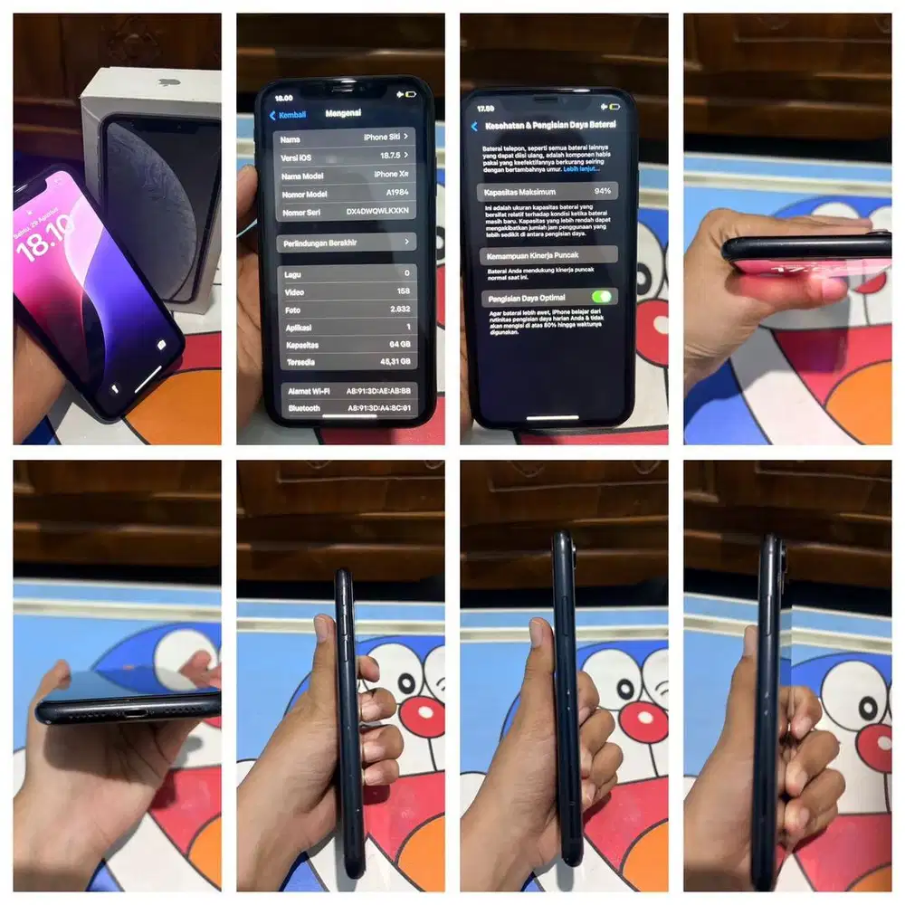 DIJUAL HP IPHONE XR 64GB