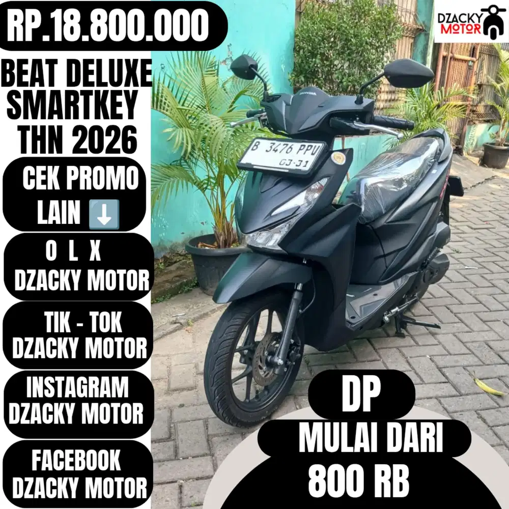BEAT  DELUXE SMARTKEY 2026 SECOND LIKE NEW