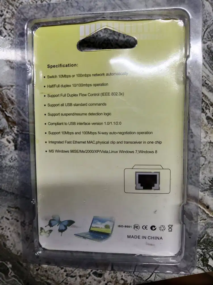 USB 2.0 Ethernet Adapter