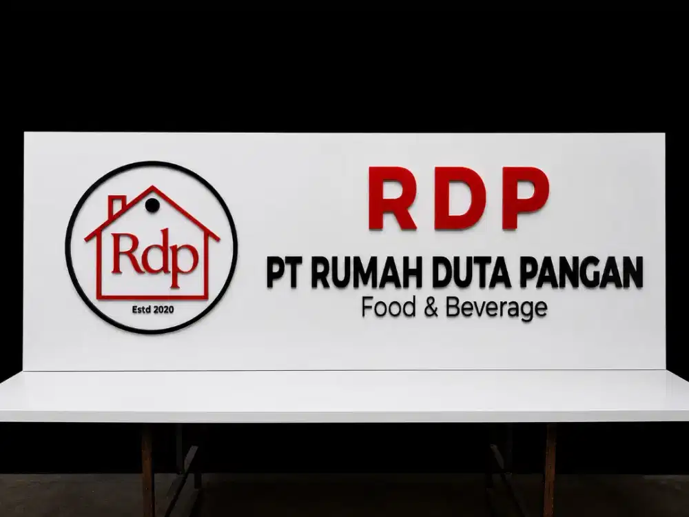 Papan Nama Aklik-custom akrilik plang nama toko