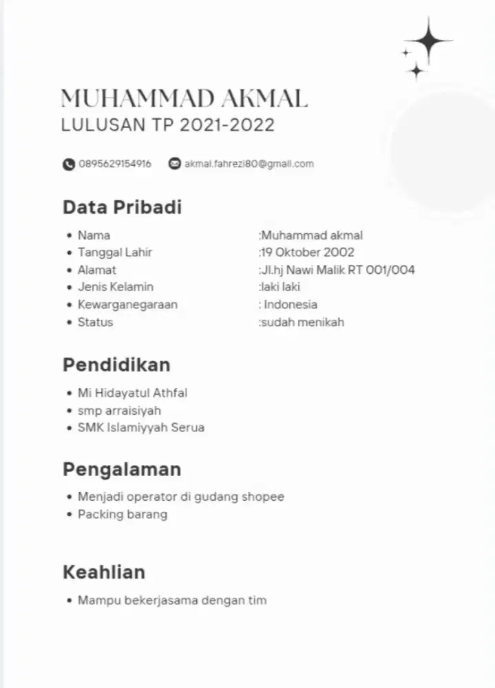 Lowongan pekerjaan