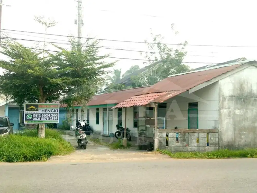 Dibawah Harga Pasar! Tanah Bonus Rumah Siap Pakai, Potensial Usaha