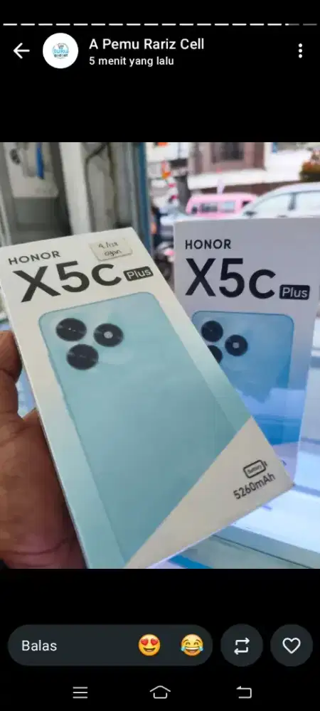 HONOR X5C PLUS 8(4+4GB) /128GB SI MANIS.
