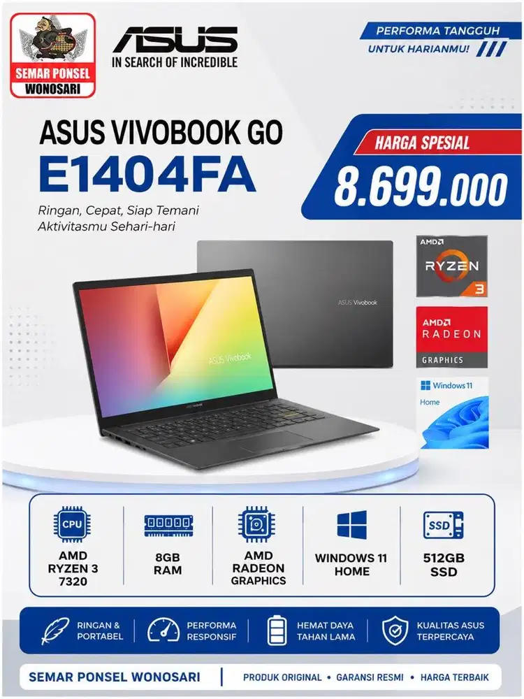 LAPTOP ASUS E1404FA
