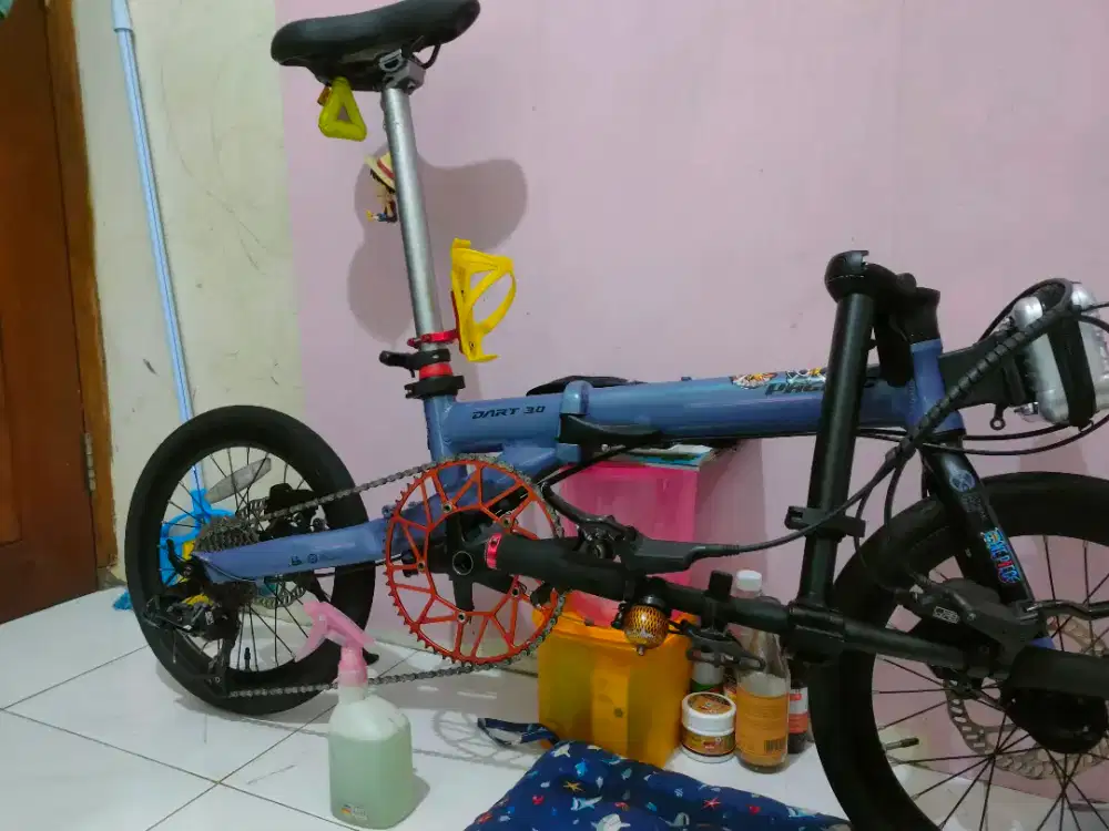 Sepeda lipat Pacific drat