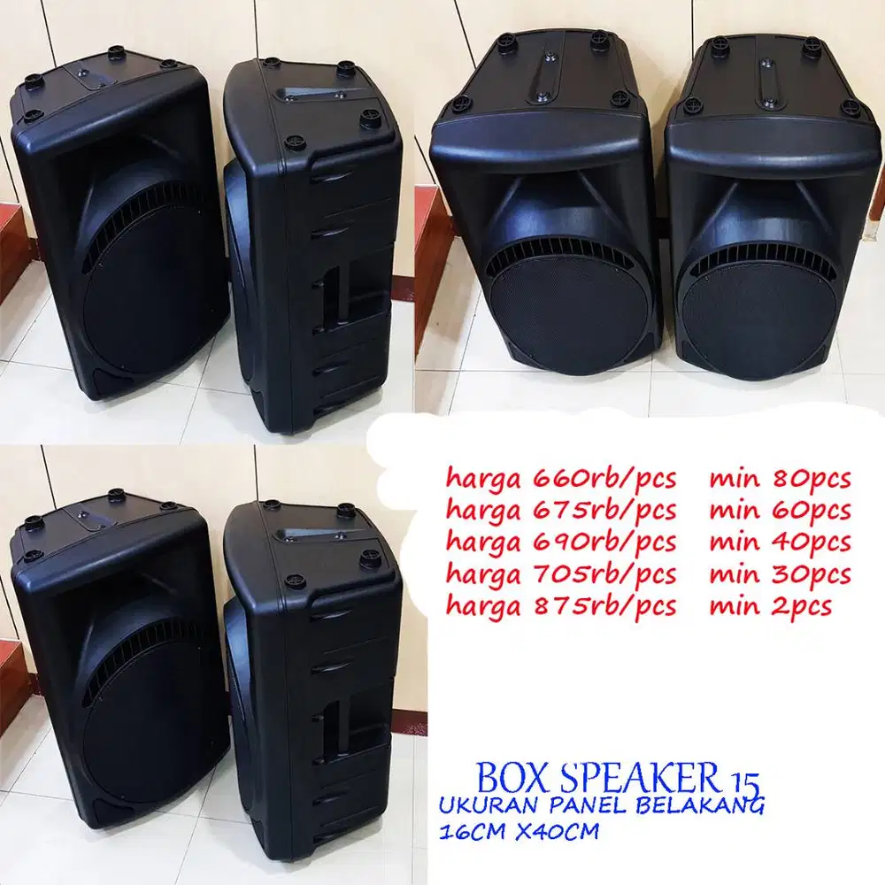 box speaker baru kosongan