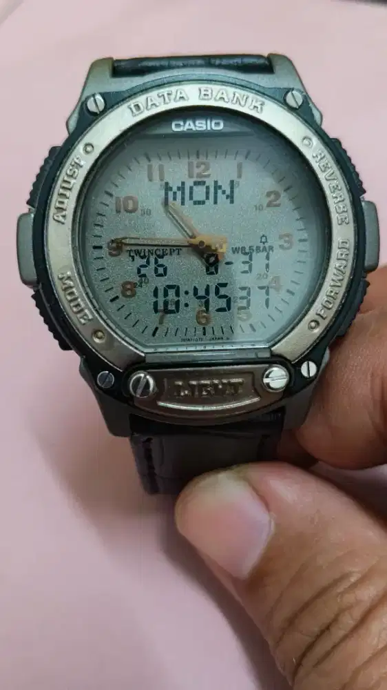 Casio Twincept Data Bank ABX-64 vintage