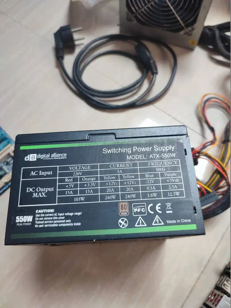 PSU Digital Alliance 550W dan Enlight 450W