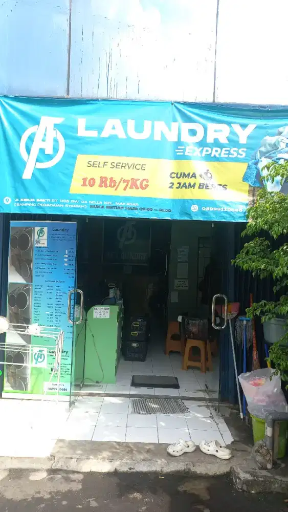 Di butuhkan pegawai laundry