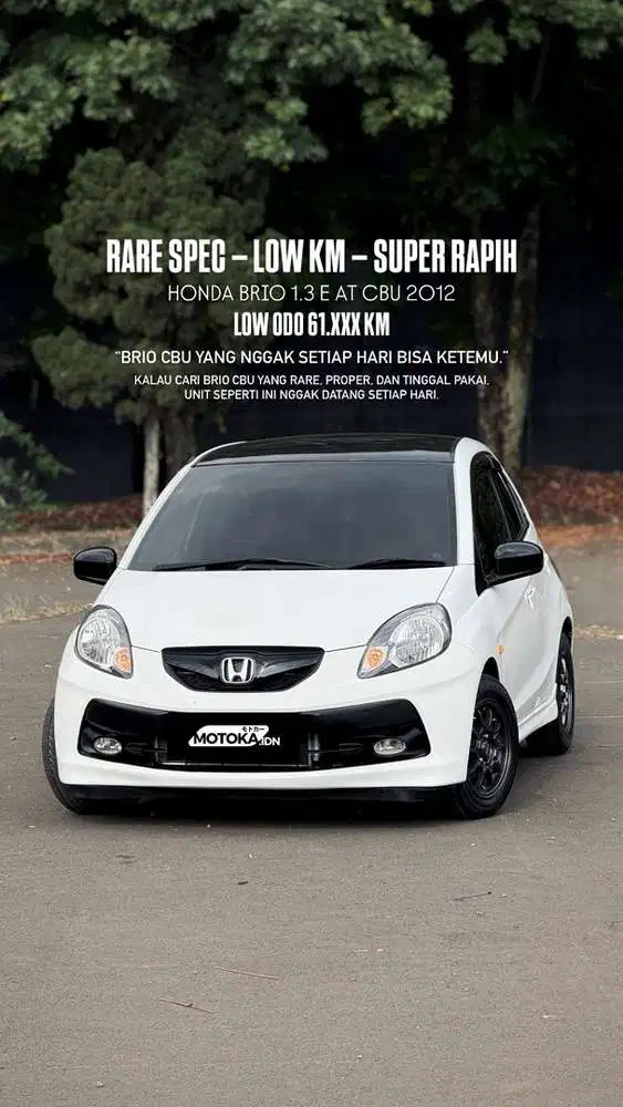 HONDA BRIO 1.3 E AT CBU 2012