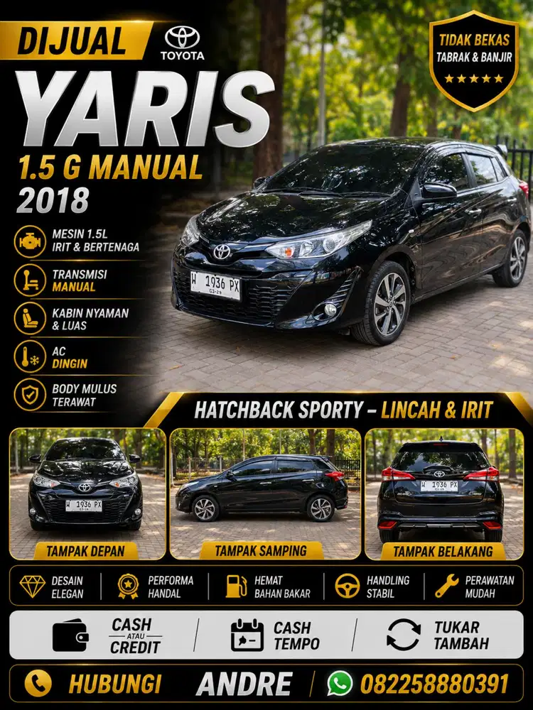 Toyota Yaris 1.5 G Manual 2018