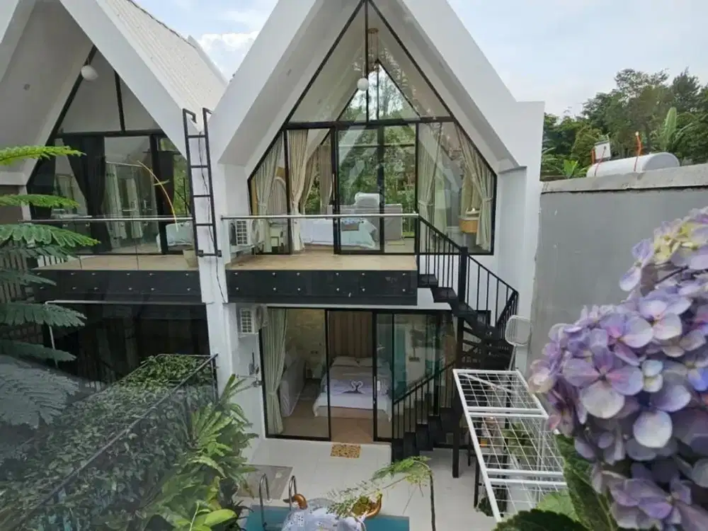 Rumah Villa Trinity, Lembang Okupansi Sangat Tinggi